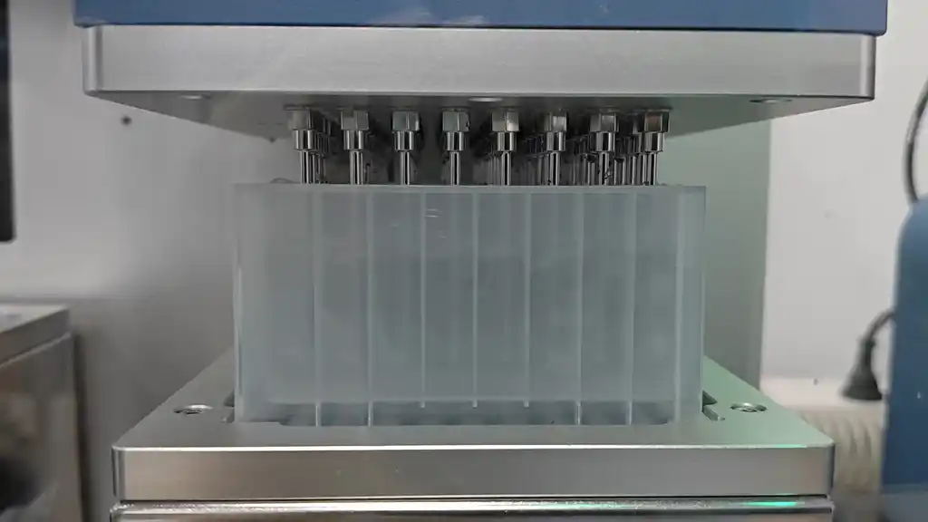 氮吹针清洗